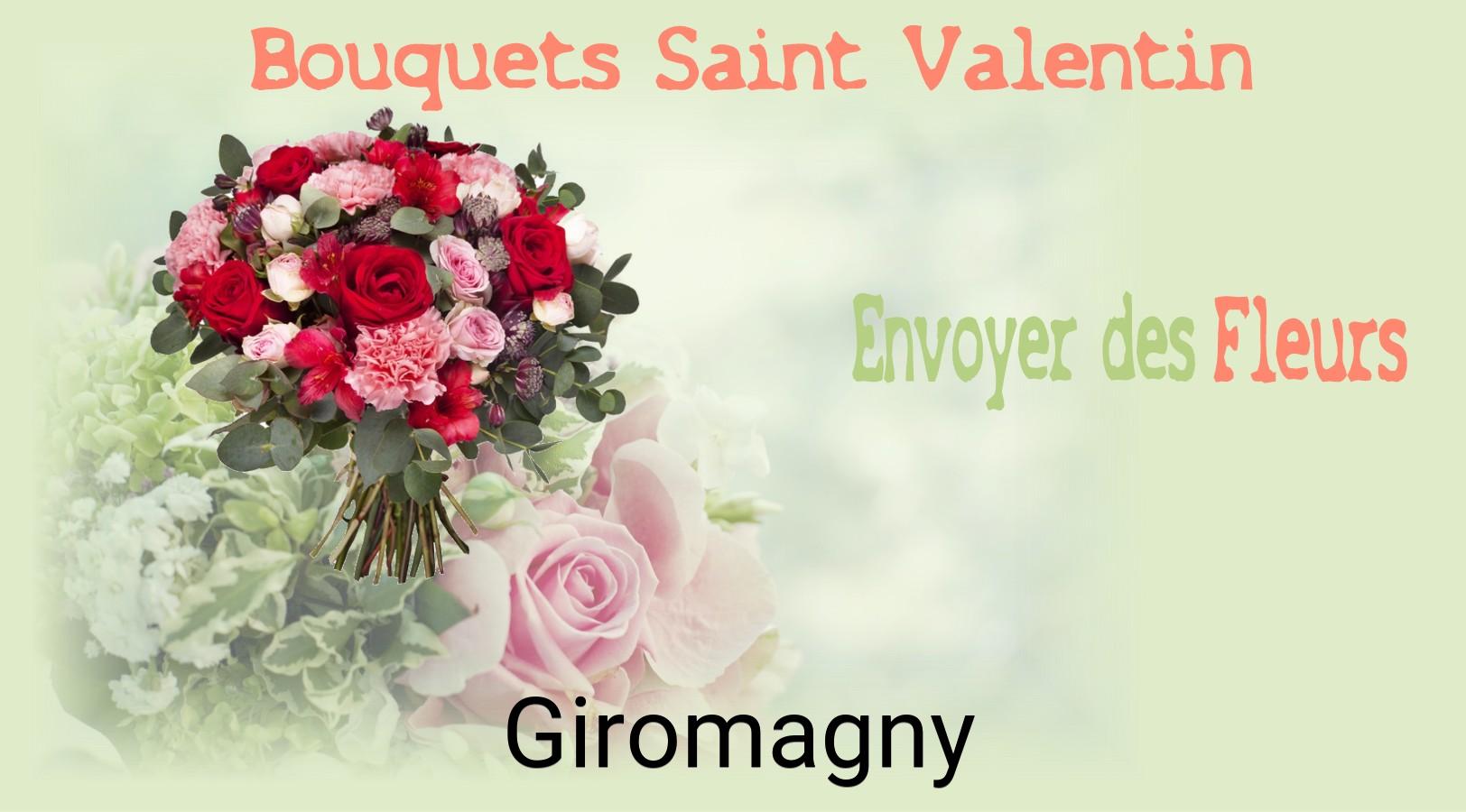 Roses de Saint-Valentin livrées à Giromagny
